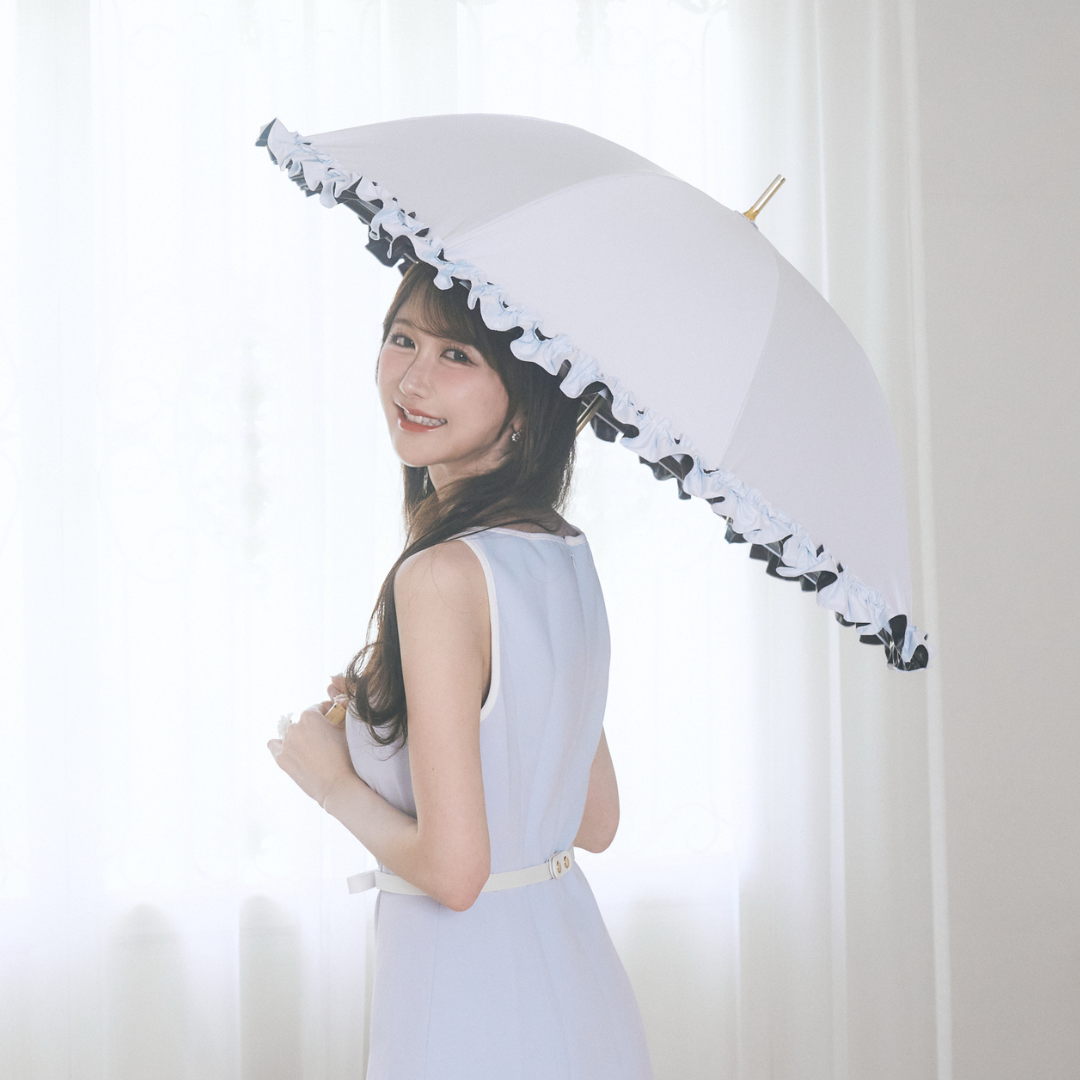 遮光100%日傘(長傘タイプ)