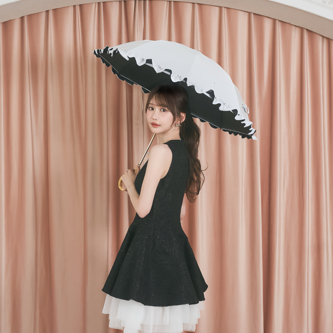 遮光100%日傘(折りたたみタイプ)